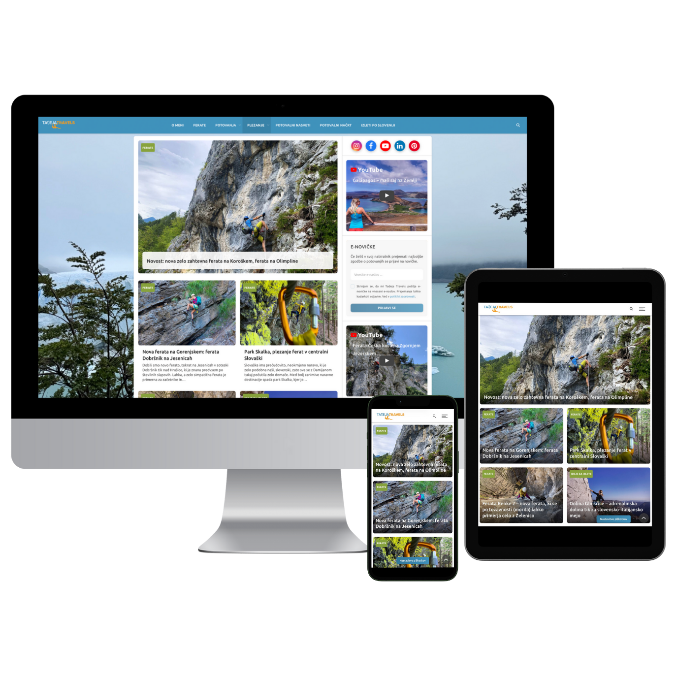 Storitev Postavitve spletne strani