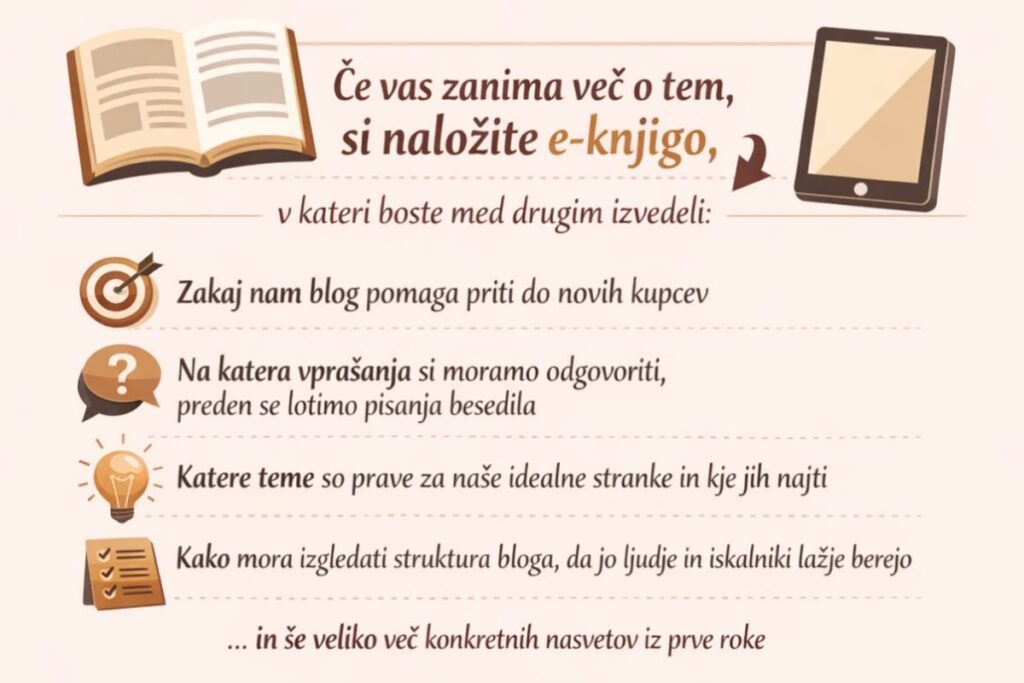 Kako napisati učinkovito blog objavo? - Nalozite si e knjigo